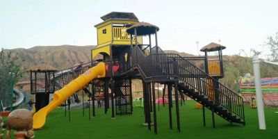 Theme Park Outdoor Stainless Steel Slide Playground Animal Shape Slide Children Stainless Steel Slide Customization