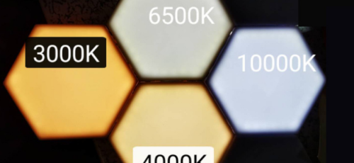 creative hexagon indoor wall lamp honeycomb lamp quantum lamp