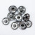 Snap Button Hand Sewing Button Hidden Hook Two Cam Buckle Metal Toy Clothes Snap Fastener Buckle Cheongsam Button 6mm Button