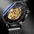 Beros Best-Seller on Douyin Mechanical Watch Simple Male Waterproof Source Fashion Factory Direct Sales
