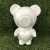 Factory Direct Sales Rose Bear Foam Model Rabbit Puppy DIY BEBEAR 20cm Bear Mold