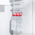 J85-Punch-Free Refrigerator Shelf Side Storage Kitchen Refrigerator Shelf Layered Iron Storage Rack