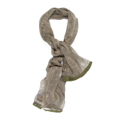 Long Camouflage Tactics Scarf Multi-Purpose Camouflage Breathable Mesh Scarf Magic Headband CS Outdoor Cycling Scarf