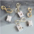 LED Lighting Chain Copper Wire Light Wedding Gift Box Ornamental Festoon Lamp Bedroom Flower Cake String Button Light Bouquet Light