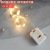 LED Lighting Chain Copper Wire Light Wedding Gift Box Ornamental Festoon Lamp Bedroom Flower Cake String Button Light Bouquet Light