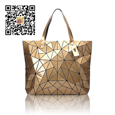 Women's 2021 New European and American Tote Geometric Rhombus Shoulder Bag Trendy Fashion Large-Capacity Crossbody Bag