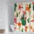 Amazon 3D Digital Printing Shower Curtain Thickened Waterproof Bathroom Curtain Jungle Series Bathroom Shower Curtain Customization