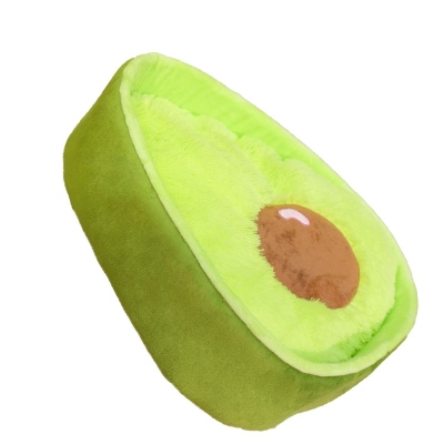 Cute Avocado Pet Bed Cat Nest Detachable Mat Winter Warm Internet Celebrity Doghouse Cathouse Pet Supplies