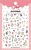 Ultra-Thin Japanese 3D Nail Sticker Flower Tape Adhesive Nail Sticker Nail Ornament Hanyi082-103