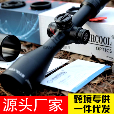 Zhengwu Optical Ma Ku HD3-18X50 with Light and Lock Road Tactical Wind Bias Differentiation Laser Aiming Instrument Telescopic Sight