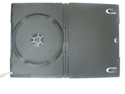 single 14mm black dvd case for machine packing 