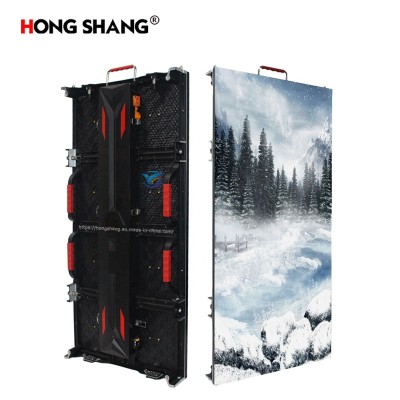 P3.91 Ultra-Thin Stage Background Portable LED Video Wall Full Color Small Spacing HD Indoor LED Display