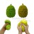 Simulation Durian Squeezing Toy Vent Ball Children's Whole Fruit Hand-Pinching and Falling Non-Rotten Decompression Tofu Ball Flour Wholesale