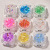 Nail Ornament Candy Color Mermaid Magic Color round Glass Crystal Beads Assortment Pack Macaron Nail Decorative Diamond