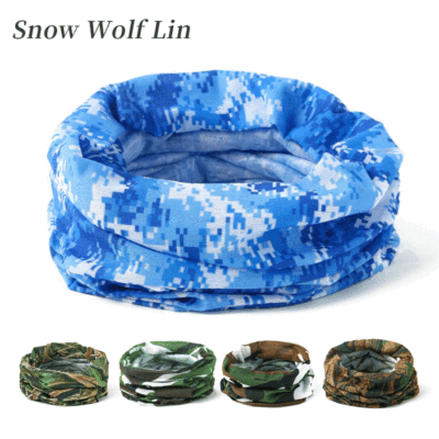 Outdoor Magic Headband Camouflage Scarf Men's and Women's Changeable Riding Skull Scarf Bandana Scarf