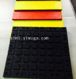 Wanrenmi Surface Layer Colored EPDM Particle Bottom Black SBR Particles (Other Thickness 25mm,30mm)