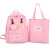 Korean Style Large Capacity Children's Backpack Female Primary School Student Cartoon Cute Wear-Resistant Grade 1-3-6 Schoolbag 6-12 Years Old