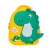 Kindergarten Children's Schoolbag Cartoon Cute Dinosaur Anti-Lost Baby Bags Customizable Logo