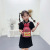 New Children's Bags Korean Style Trendy Grid Sequined Rabbit Ears Small Backpack Cute Kindergarten Backpack