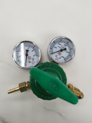 Oxygen Meter Acetylene Gauge bing wan biao Carbon Dioxide Meter Argon Meter (Yamato Green)