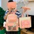 Schoolbag Female Junior High School Student Lightweight Primary School Student Girl Cute Large Capacity Two Three Four Five Six Grade Backpack