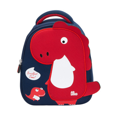 Kindergarten Children's Schoolbag Cartoon Cute Dinosaur Anti-Lost Baby Bags Customizable Logo