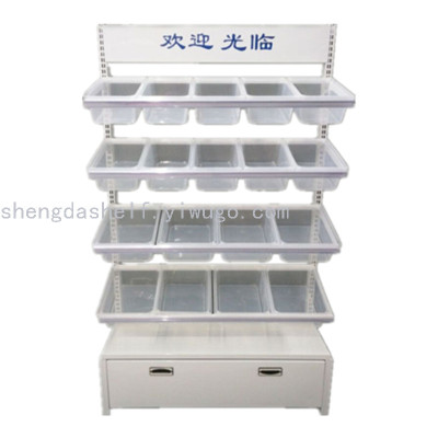 Supermarket fruit shelf display rack multifunctional fruit shelf vegetable shelf fruit vegetable shelf