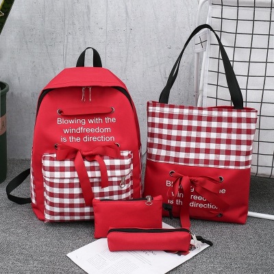 Schoolbag Female Korean High School Student Harajuku Ulzzang Backpack Ins Style Junior High School Fashion All-Matching Primary School Student Backpack