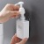 New Transparent Wall-Mounted Shower Gel Bottle Rack Nail-Free Toilet Hand Sanitizer Storage Rack Multi-Functional Storage Rack
