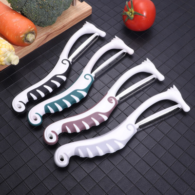 Stainless Steel Wide Mouth Fruit Peeler Beam Knife Kitchen Domestic Appliances Household Peeler Sugar Cane Peeler Cabbage Shredded