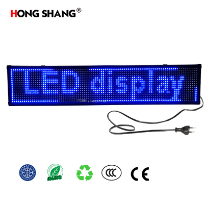 High Quality Foreign Trade Blue Regular Small Striped Screen WiFi Download Content LED Display