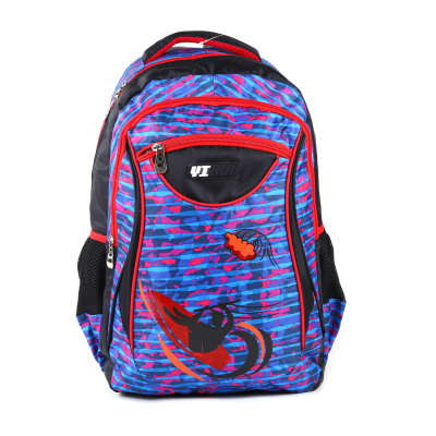 Colorful Geometric Pattern Decoration Schoolbag Children 6-12 Years Old Boy Spine Protection Backpack Korean Style Fashionable Backpack
