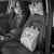 Automotive Headrest Car Neck Pillow Neck Pillow Pillow Waist Rest Car Cervical Pillow a Pair of Cute Cartoon Pillow