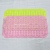 New Hemp Point Massage Bathroom Mat PVC Bath Mat Bathroom Mat Bathroom Non-Slip Mat Massage Foot Mat