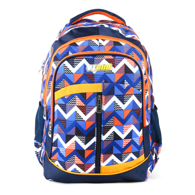 Large Capacity Travel Bag Computer Bag Casual Backpack Colorful Twill Pattern Decorative Backpack Middle School Student Schoolbag