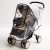 Factory Direct Sales Baby Carriage Rain Cover Windshield Children's Baby Stroller Rain Cover Cozy Stroller Raincoat