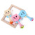 Biteable-3 Years Old Baby Teether Animal Creative Rattle Drum Baby Toys Rattle in Stock Wholesale Direct Selling