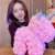 25cm Preserved Fresh Flower Unicorn Rose Bear Gift Box Chinese Valentine's Day Birthday Gift Factory Wholesale