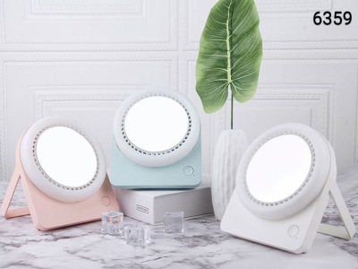 New Bladeless Makeup Mirror Fan USM Rechargeable Fan