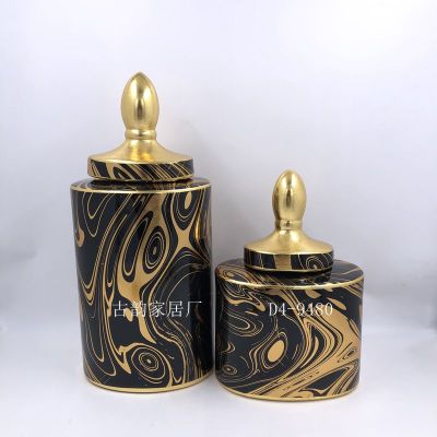 Factory in Stock Crafts Ceramic Decoration Creative Vase Painted Peony High-End Soft Home Decoration Flower Holder