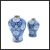 Blue and White Porcelain Crafts  Ceramic Decoration Creative Vase High-End Soft Home Decoration Flower Holder