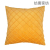 Cross-Border Nordic Solid Color Velvet Embroidered Square Plaid Pillow Cover Light Luxury Model Room Velvet Sofa Cushion Cover