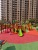 Stainless Steel Kindergarten Slide and Swing Combination Park Forest Landscape Climbing Net Red Expansion Outdoor Playground Equipment