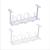 Desk Bottom Power Cord Power Strip Storage Rack Patch Board Compartment Hanging Basket Layered Rack Patch Board