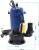750w Heavy duty WQD types electric cast iron dirty water submersible  pump 