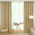 Modern Minimalist Hotel Full Shading Engineering Cloth Factory Direct Sales Thickened Solid Color Flower Twist Hemp