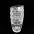 2Factory Direct Sales Crystal Glass Vase Hydroponic Plant Lucky Bamboo Lily Vase Living Room Home Decoration Ornaments