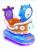 Small Coin-Operated Commercial Toy Car New Starry Battleship Rocking Machine Children's Electric Scan Code Rocking Machine Kiddie Ride