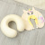 Cute Cartoon Memory Foam U-Shape Pillow Car Cervical Pillow Travel Neck U-Shape Pillow Nap Head Rest Back Cushion