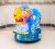 Hot Sale New Double Bear Kiddie Ride Children's Electric Commercial Children's Electric Rotating Rocking Machine Coin-Operated Children